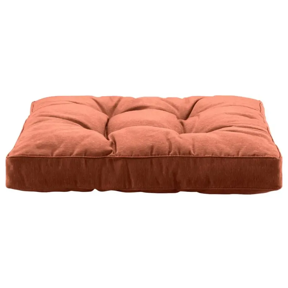 Loungekussen Florence rug - terracotta - 73x73 cm
