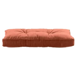Loungekussen Florence rug - terracotta - 60x43 cm