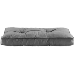 Loungekussen Florence rug - grijs - 73x43 cm