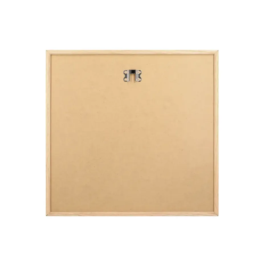 LP Wissellijst - Vinyl Framelijst - 33x32x2 cm - MDF hout - Plaat - Lichte Eik