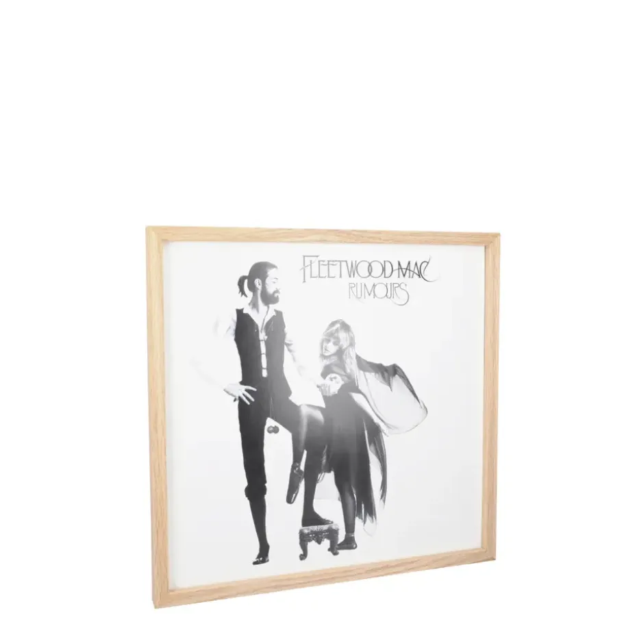 LP Wissellijst - Vinyl Framelijst - 33x32x2 cm - MDF hout - Plaat - Lichte Eik