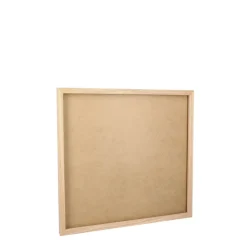 LP Wissellijst - Vinyl Framelijst - 33x32x2 cm - MDF hout - Plaat - Lichte Eik