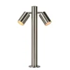 Lucide ARNE-LED Sokkellamp - Mat chroom