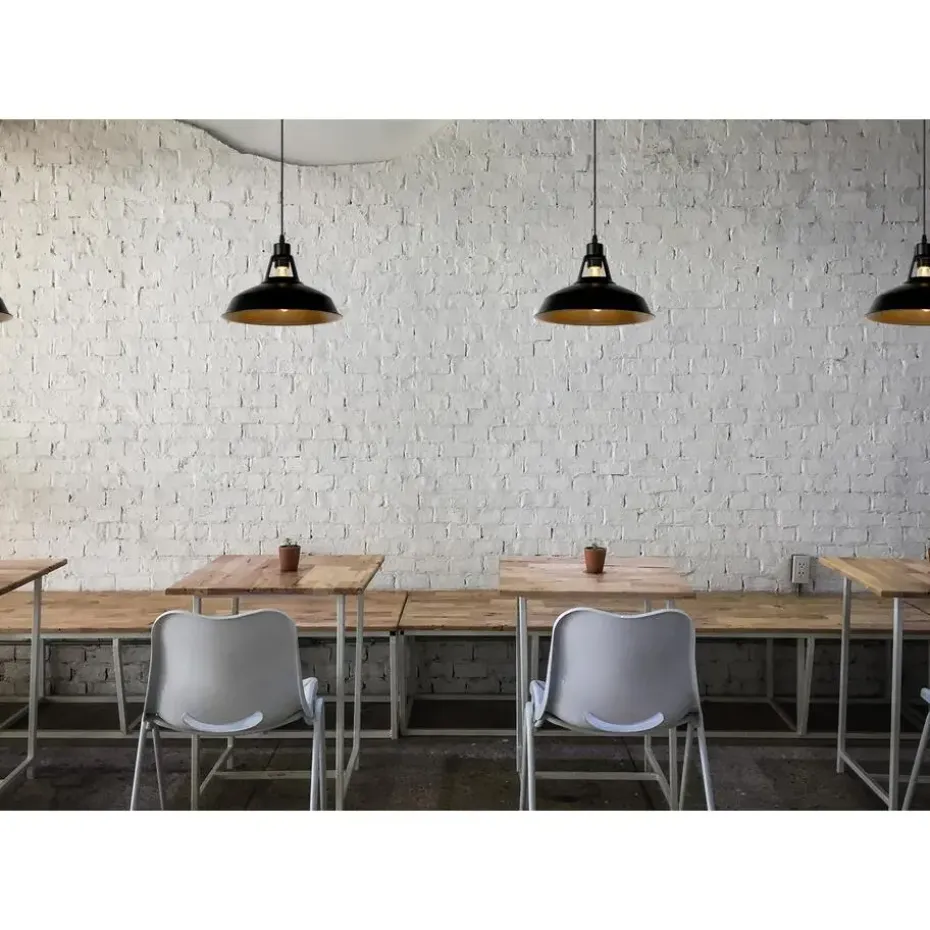 Lucide BRASSY-BIS Hanglamp - Zwart