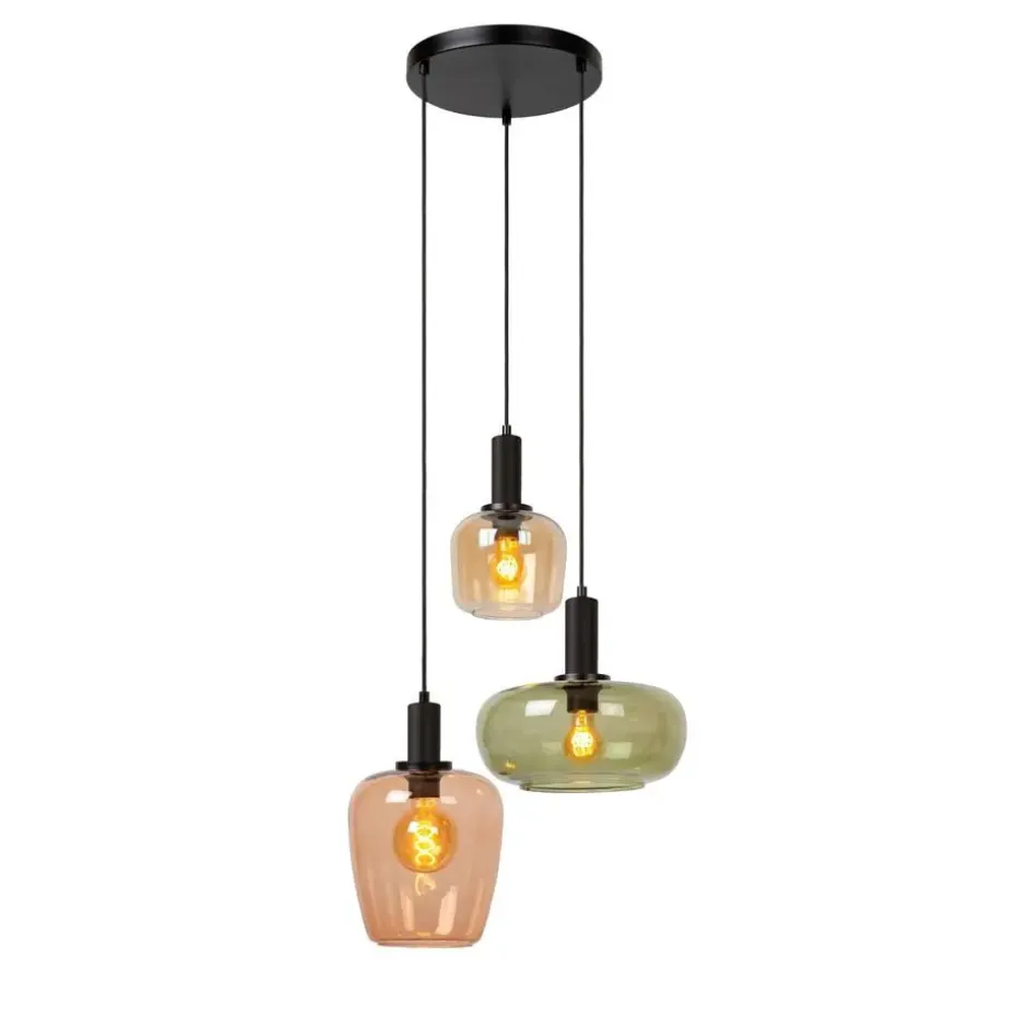 Lucide ILONA Hanglamp - Zwart