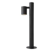 Lucide LED sokkellamp buiten ARNE IP44 - zwart - Ø6,3 cm