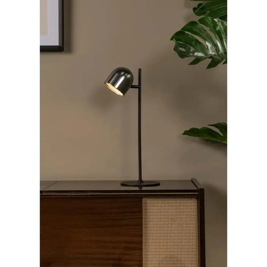 Lucide SKANSKA RECH Bureaulamp - Grijs ijzer