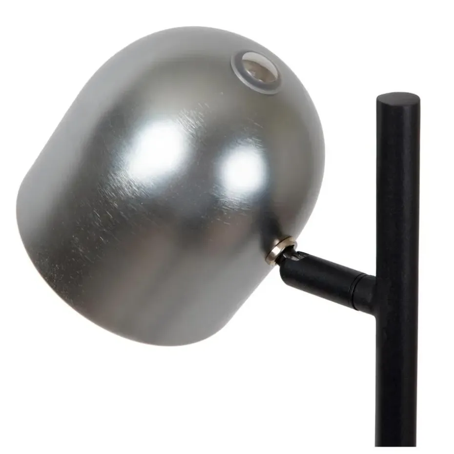 Lucide SKANSKA RECH Vloerlamp - Grijs ijzer