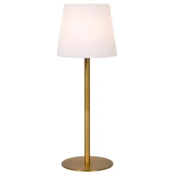 Lucide TYON Tafellamp - Mat Goud / Messing