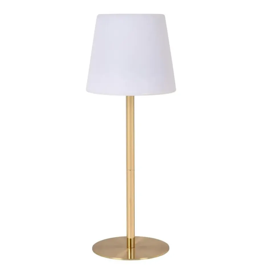 Lucide TYON Tafellamp - Mat Goud / Messing