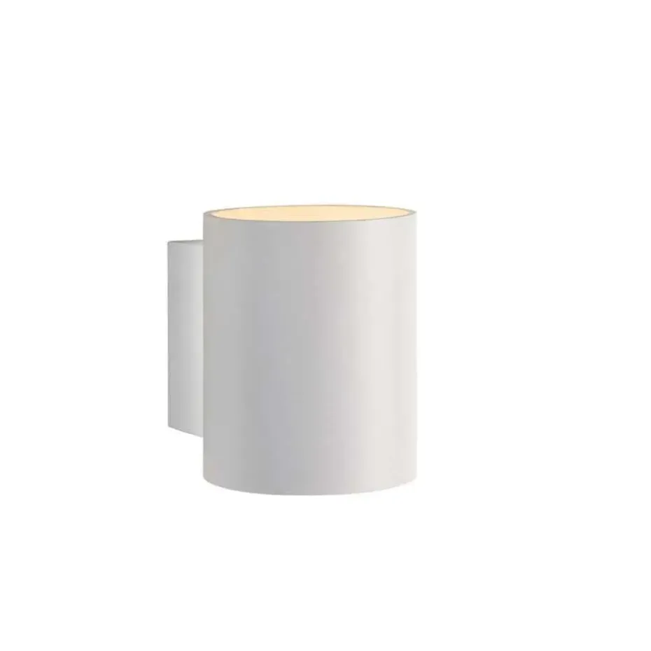 Lucide wandlamp Xera rond - wit