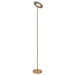 Lucide ZENITH Vloerlamp - Mat Goud / Messing