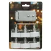 Lumineo LED waxinelichtjes - 6x stuks - wit