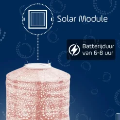 LUMIZ Solar Buitenverlichting Lelie Set - 2 stuks