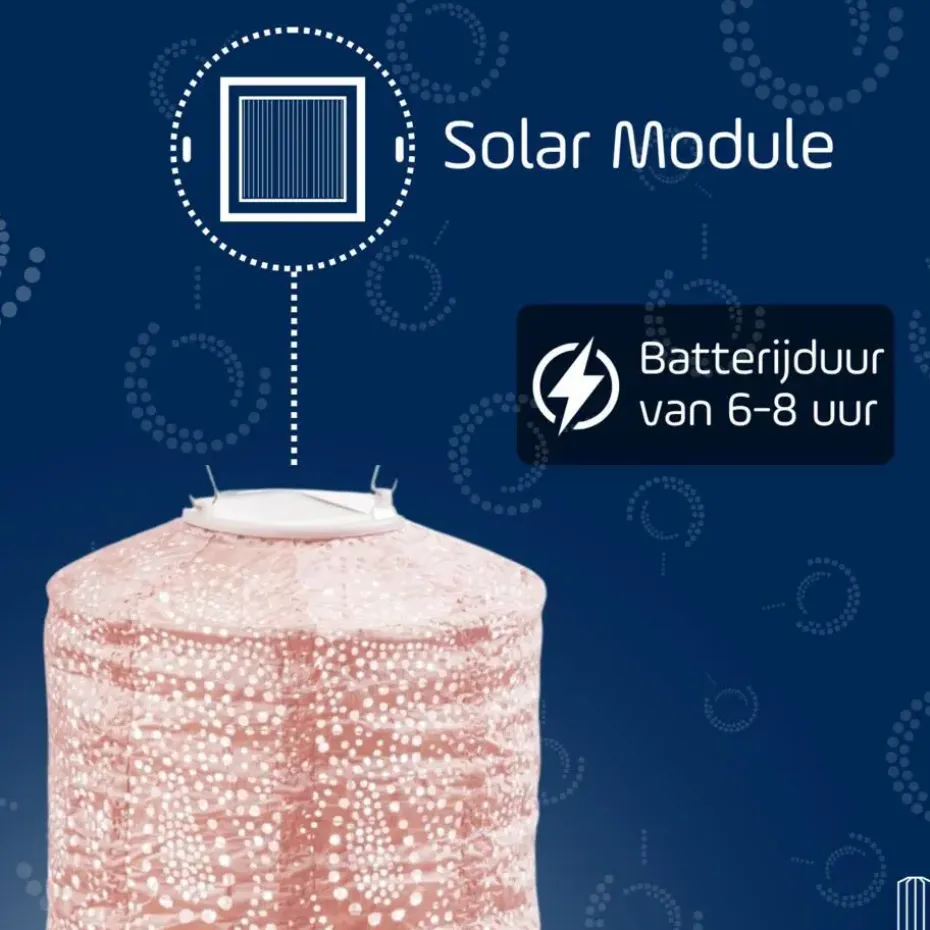 LUMIZ Solar Buitenverlichting Lelie Set - 2 stuks