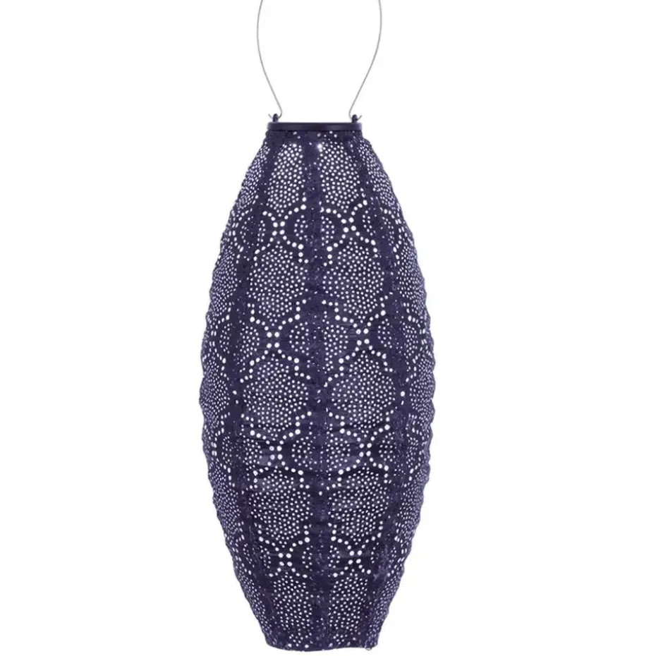 LUMIZ Solar Lampion Bazaar Long Oval - 20 cm - Future Dusk