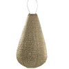 LUMIZ Solar Lampion Fiore Drop - 28 cm - Goud