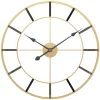 LW Collection Wandklok ISLA Goud 60cm