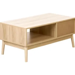 LYNWOOD - Salontafel - Lichthout - MDF