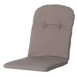 Madison - Kuipstoelkussen Hoge Rug Panama taupe - Ca. 96x45 cm - Set van 4