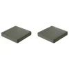 Madison - Lounge Profi-Line Zitkussen green - 73x73 cm - Set van 2