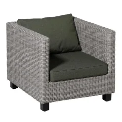 Madison - Lounge Profi-Line Zitkussen green - 73x73 cm - Set van 2