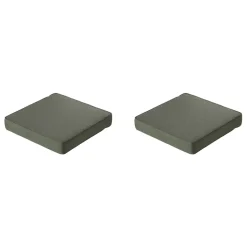 Madison - Lounge Profi-Line Kussen Manchester green - 60x60 cm - Set van 2