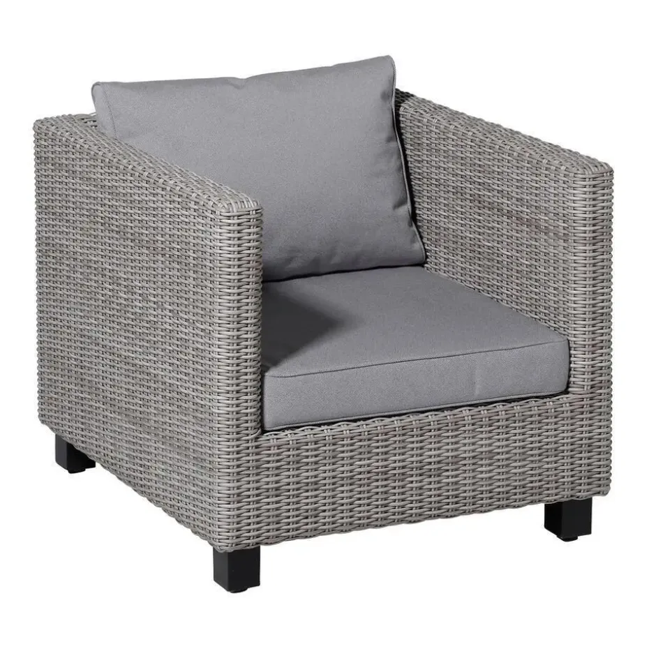 Madison - Lounge Profi-Line Manchester light grey - Ca. 40x60 cm - Set van 2