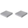 Madison - Lounge Profi-Line Zitkussen Manchester l-grey - 60x60 cm - Set van 2