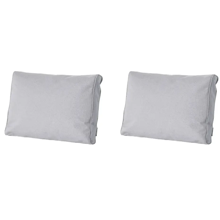 Madison - Lounge Profi-Line Manchester light grey - Ca. 43x73 cm - Set van 2