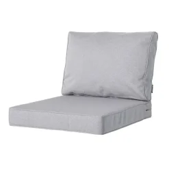 Madison - Lounge Profi-Line Manchester light grey - Ca. 43x73 cm - Set van 2
