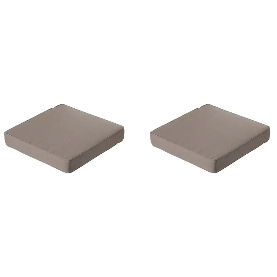 Madison - Lounge Profi-Line Zitkussen Manchester taupe - 73x73 cm - Set van 2