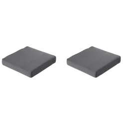 Madison - Lounge Profi-Line Zitkussen grey - Ca. 73x73 cm - Set van 2