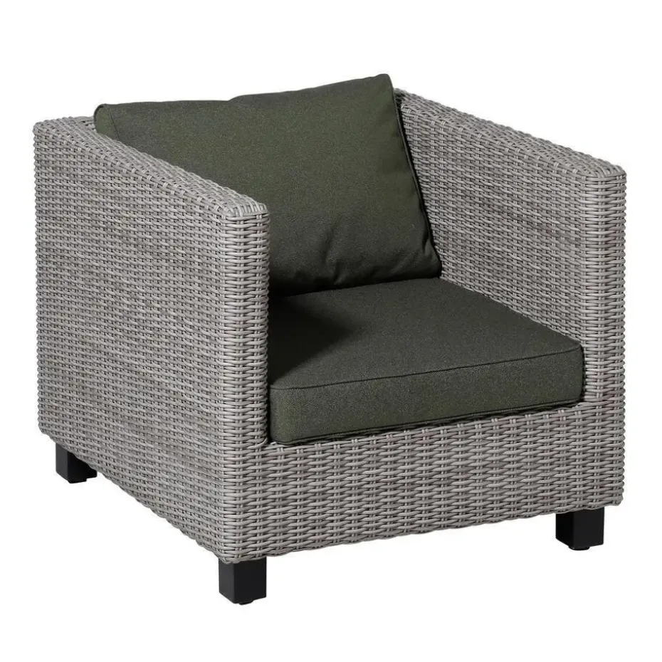Madison - Lounge Profi-Line Manchester green - Ca. 43x73 cm - Set van 2