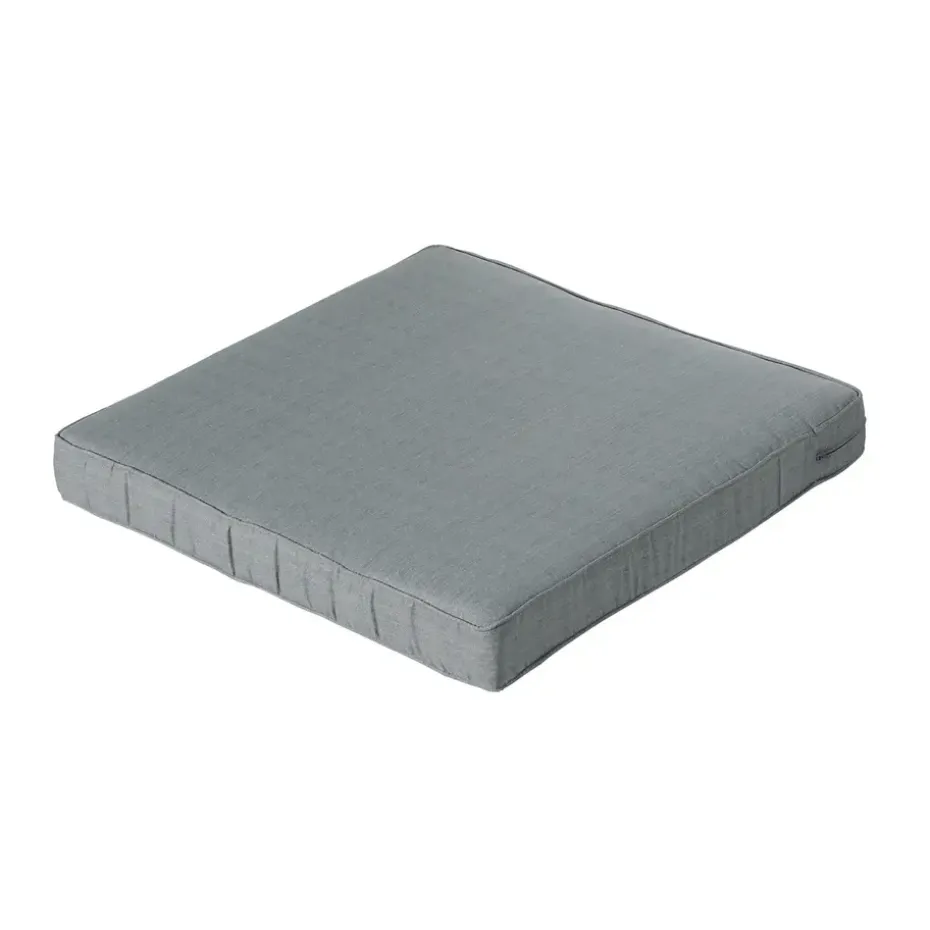 Madison - Lounge Zitkussen Basic grey - Ca. 60x60 cm - Set van 2