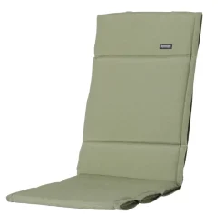 Madison - Tuinkussen Fiber Deluxe Panama sage - Ca. 125x50 cm - Set van 4