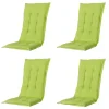 Madison - Tuinstoelkussen Hoge Rug Panama lime - Ca. 123x50 cm - Set van 4