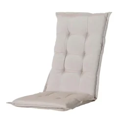 Madison - Tuinstoelkussen Lage Rug Panama linnen - Ca. 105x50 cm - Set van 4