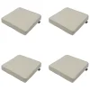 Madison - Zitkussen Beige canvas eco+ - Ca. 40x40 cm - Set van 4