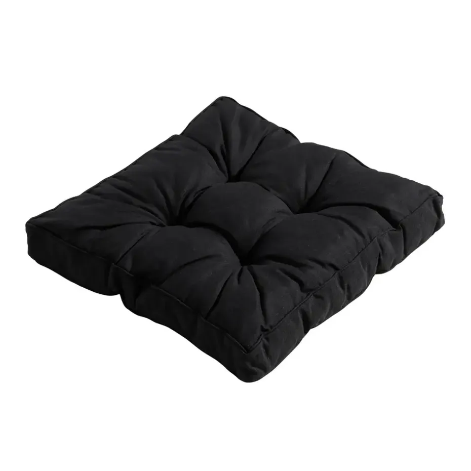 Madison - Zitkussen Florance Panama black - Ca. 47x47 cm - Set van 4