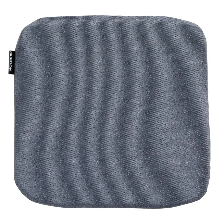 Madison - Zitkussen Manchester denim grey - Ca. 40x40 cm - Set van 4