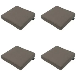 Madison - Zitkussen Taupe canvas eco+ - Ca. 40x40 cm - Set van 4