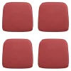 Madison - Zitkussen Wicker Manchester red - Ca. 48x48 cm - Set van 4