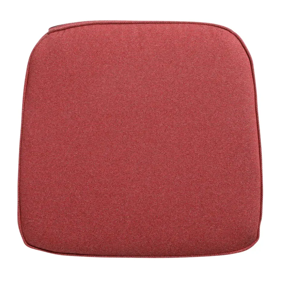 Madison - Zitkussen Wicker Manchester red - Ca. 48x48 cm - Set van 4
