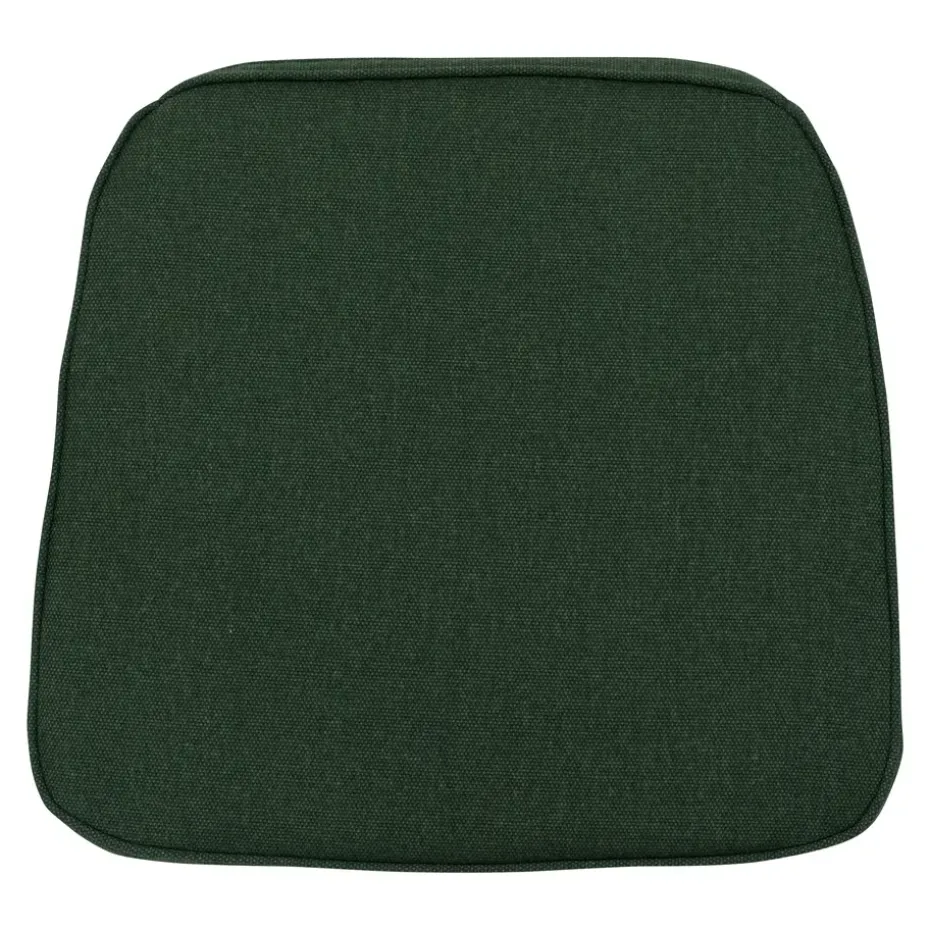 Madison - Zitkussen Wicker Green canvas eco+ - Ca. 48x48 cm - Set van 4