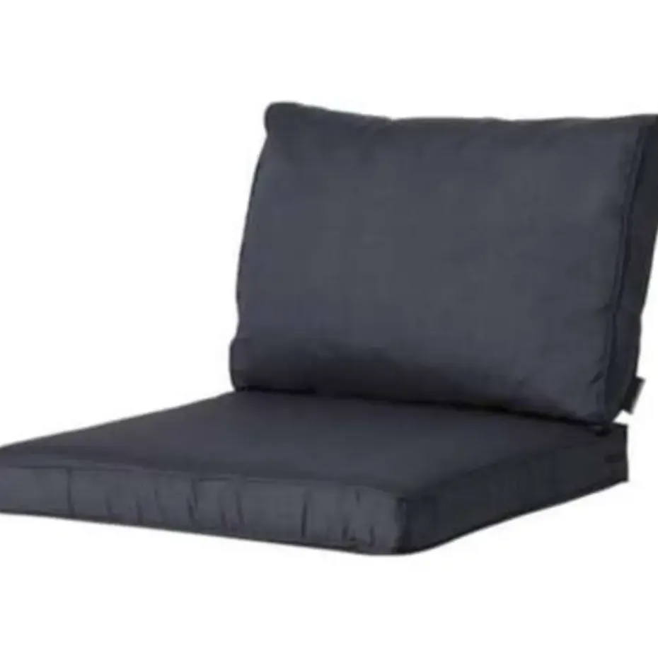 Madison Loungekussen Basic 60 x 60 x 8 cm Zwart
