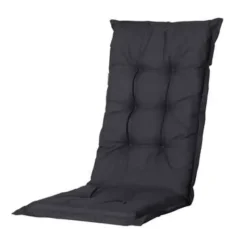 Madison Tuinstoelkussen Hoge Rug Basic Zwart