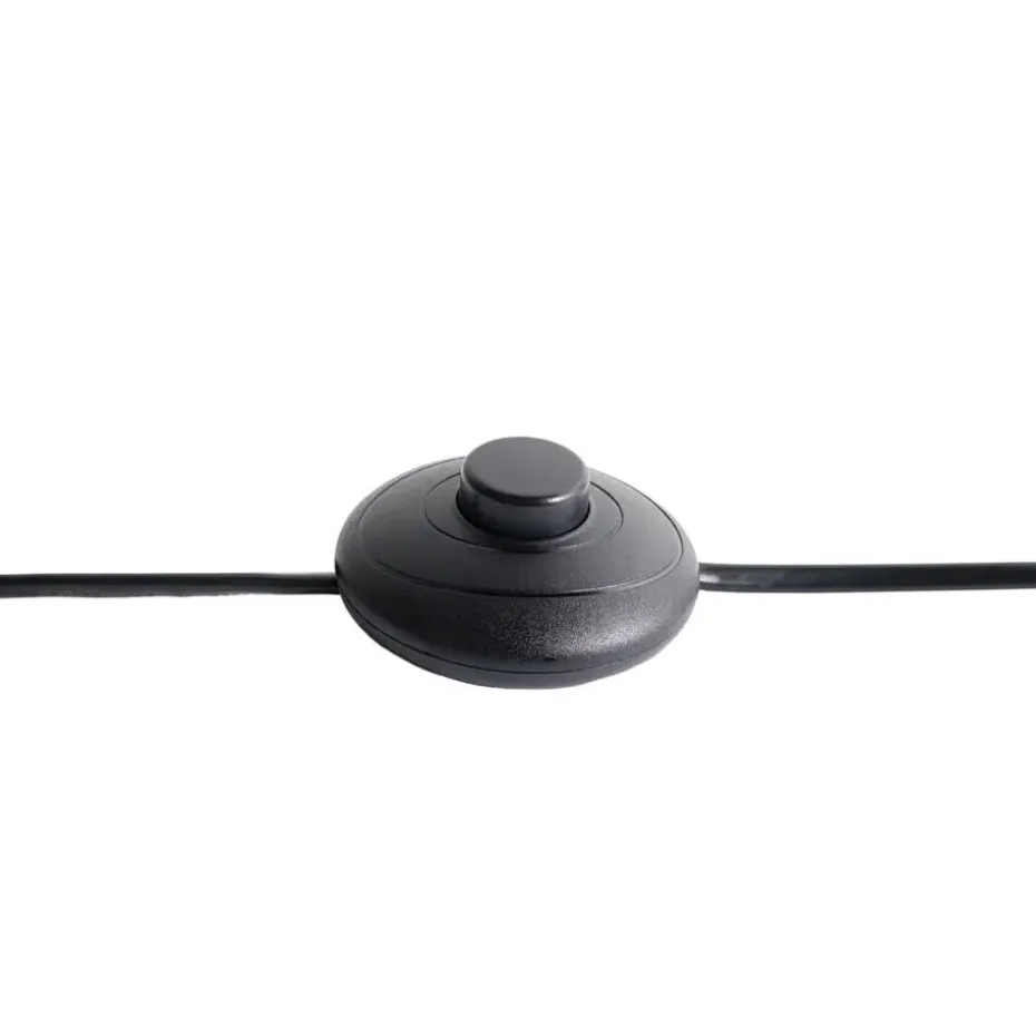 MAKETSI - Staande lamp - Wit - IJzer/Stof