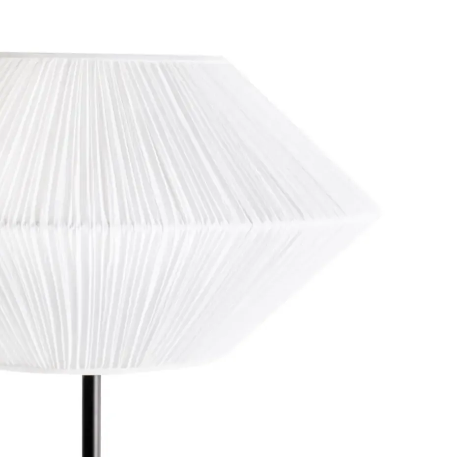 MAKETSI - Staande lamp - Wit - IJzer/Stof
