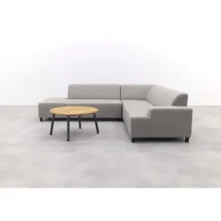 Malaga/Mindo - hoekbank loungeset chaise longue - taupe
